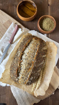 Za'atar Bread — whole loaf